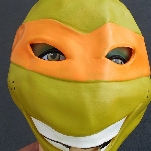 Rubie's Costumes Teenage Mutant Ninja Turtles Mask Michaelangelo